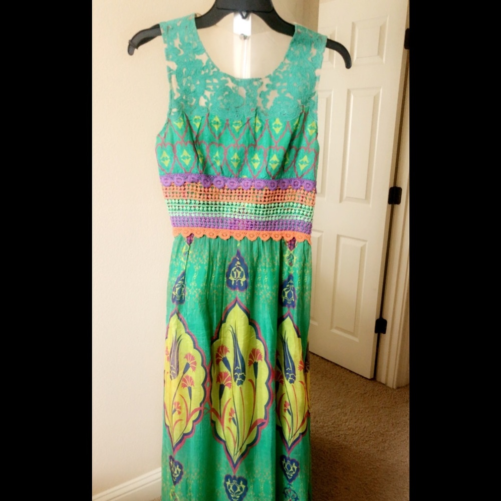 Anthropologie Summer Maxi dress